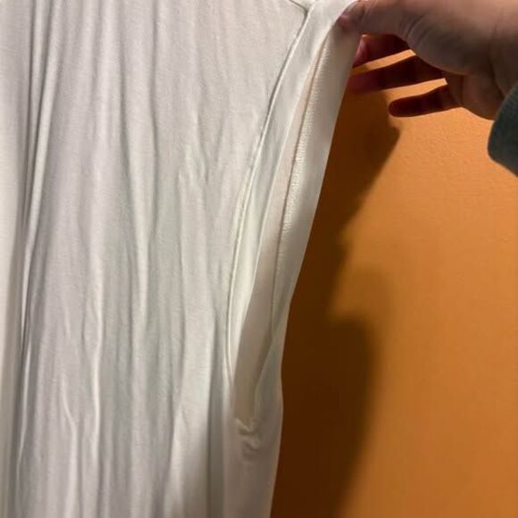 NWT old navy women’s 4x white casual oversized shirt top new - Picture 3 of 5